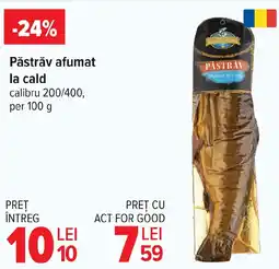 Carrefour Market Păstrăv afumat la cald Ofertă