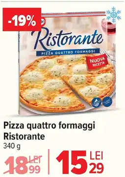 Carrefour Market Pizza quattro formaggi Ristorante Ofertă