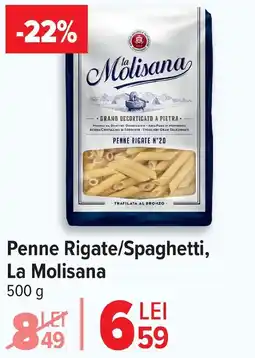 Carrefour Market Penne Rigate/Spaghetti, La Molisana Ofertă