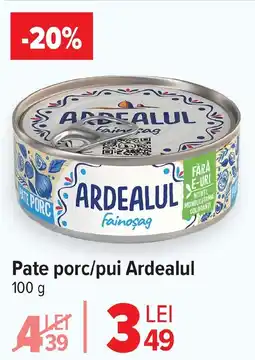 Carrefour Market Pate porc/pui Ardealul Ofertă