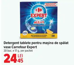 Carrefour Market Detergent tablete pentru mașina de spălat vase Carrefour Expert Ofertă