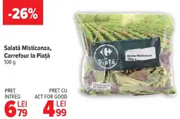 Carrefour Market Salată Misticanza, Carrefour la Piaţă Ofertă