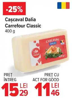 Carrefour Market Cascaval Dalia Carrefour Classic Ofertă