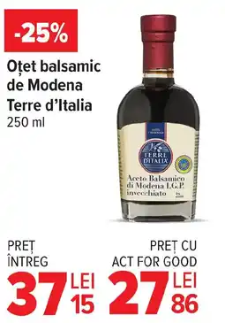 Carrefour Market Oțet balsamic de Modena Terre d'Italia Ofertă