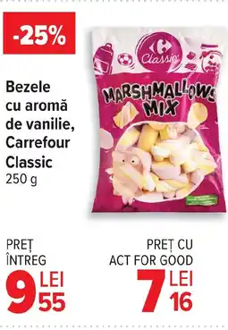 Carrefour Market Bezele cu aromă de vanilie, Carrefour Classic Ofertă