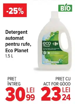 Carrefour Market Detergent automat pentru rufe, Eco Planet Ofertă