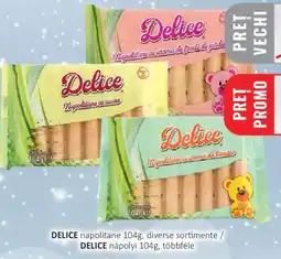CBA DELICE napolitane Ofertă