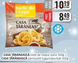 CBA CASA ŢĂRĂNEASCĂ inele de ceapă, pane Ofertă