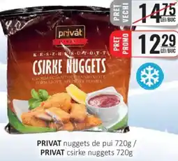 CBA PRIVAT nuggets de pui Ofertă