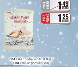 CBA CBA zahăr pudră vanilinat Ofertă