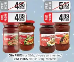 CBA CBA PIROS sos Ofertă