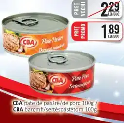 CBA CBA pate de pasăre/de porc Ofertă