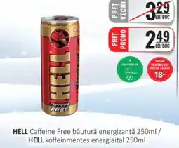 CBA HELL Caffeine Free băutură energizantă Ofertă