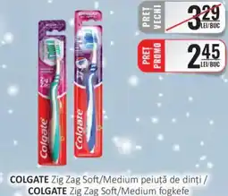CBA COLGATE Zig Zag Soft/Medium peiuţă de dinți Ofertă