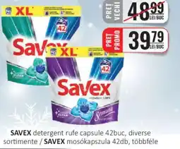 CBA SAVEX detergent rufe capsule Ofertă