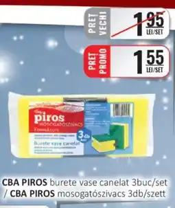 CBA CBA PIROS burete vase canelat Ofertă