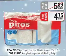 CBA CBA PIROS prosop de bucătarie Ofertă