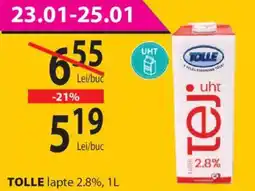 CBA TOLLE lapte 2.8% Ofertă