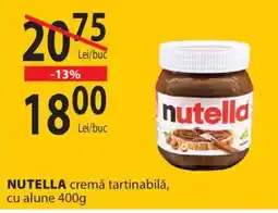 CBA NUTELLA cremă tartinabilă, cu alune Ofertă