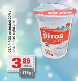 CBA CBA PIROS smântână 20% Ofertă