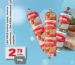 CBA CBA PIROS brânză topită Ofertă