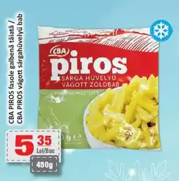 CBA CBA PIROS fasole galbenă tăiată Ofertă