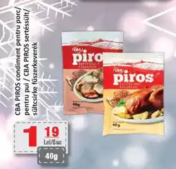 CBA CBA PIROS condiment pentru porc/ pentru pui Ofertă
