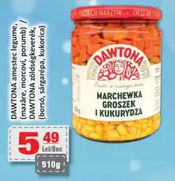 CBA DAWTONA amestec legume, (mazăre, morcovi, porumb) Ofertă
