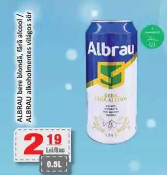 CBA ALBRAU bere blondă, fără alcool Ofertă