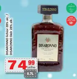 CBA DISARONNO lichior 28% alc. Ofertă