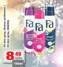 CBA FA deo spray Ofertă