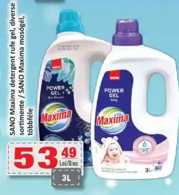 CBA SANO Maxima detergent rufe gel Ofertă