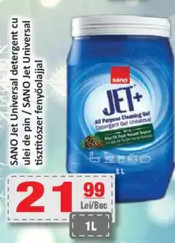 CBA SANO Jet Universal detergent cu ulei de pin Ofertă