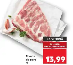 Kaufland Coaste de porc Ofertă