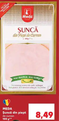 Kaufland MEDA Şuncă din piept de curcan Ofertă