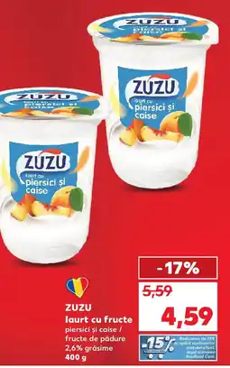 Kaufland ZUZU laurt cu fructe Ofertă