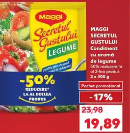 Kaufland MAGGI SECRETUL GUSTULUI Condiment cu aromă de legume Ofertă