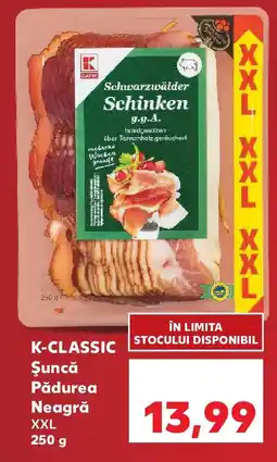 Kaufland K-CLASSIC Şuncă Pădurea Neagră XXL Ofertă