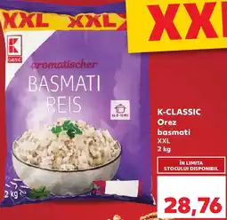 Kaufland K-CLASSIC Orez basmati XXL Ofertă