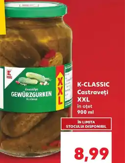 Kaufland K-CLASSIC Castraveţi XXL în oțet Ofertă