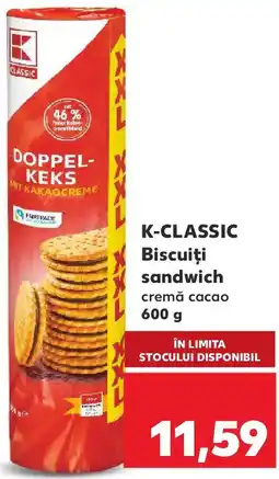 Kaufland K-CLASSIC Biscuiţi sandwich Ofertă