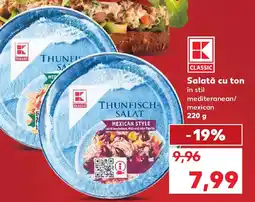 Kaufland Salată cu ton în stil mediteranean/ mexican Ofertă
