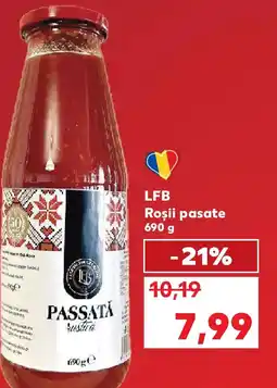 Kaufland LFB Roşii pasate Ofertă