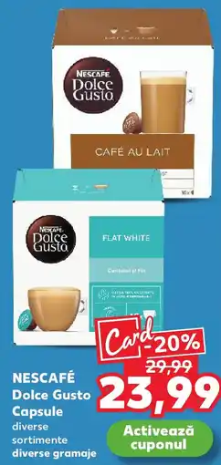 Kaufland NESCAFÉ Dolce Gusto Capsule Ofertă