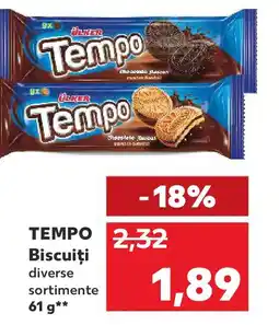 Kaufland TEMPO Biscuiţi Ofertă