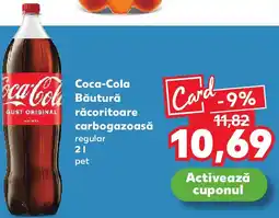 Kaufland Coca-Cola Băutură răcoritoare carbogazoasă regular Ofertă