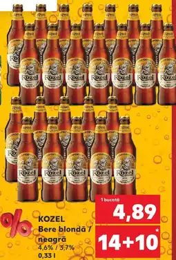 Kaufland KOZEL Bere blondă / neagră Ofertă