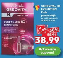 Kaufland GEROVITAL H3 EVOLUTION Fiole pentru faţă Ofertă