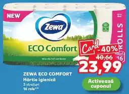Kaufland ZEWA ECO COMFORT Hârtie igienică Ofertă