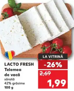 Kaufland LACTO FRESH Telemea de vacă Ofertă